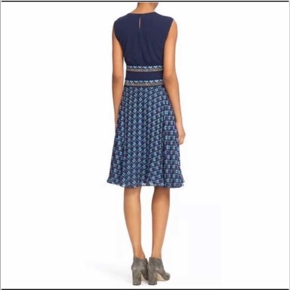 Diane Von Furstenberg Rosalie Midnight Navy Dress - Picture 10 of 13